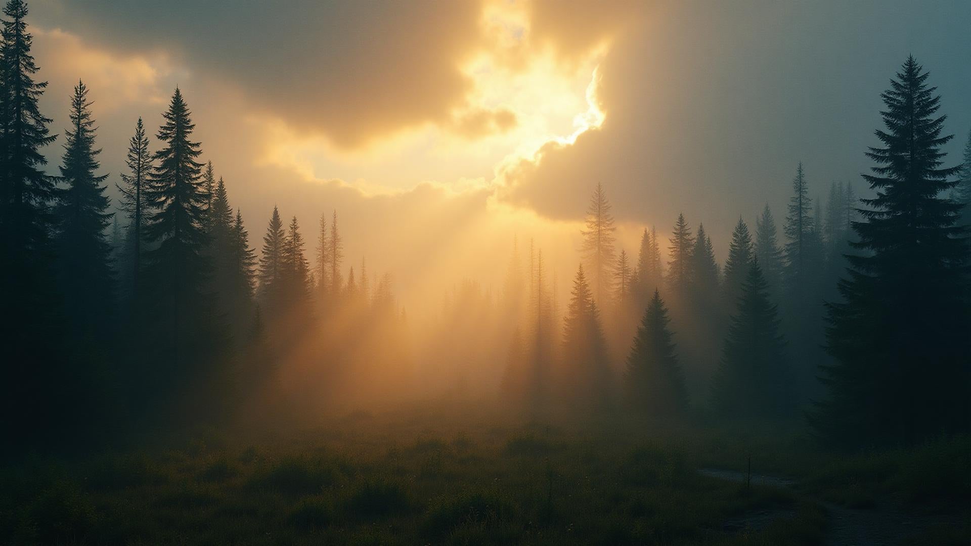 Wild Alaskan Sunset Wilderness