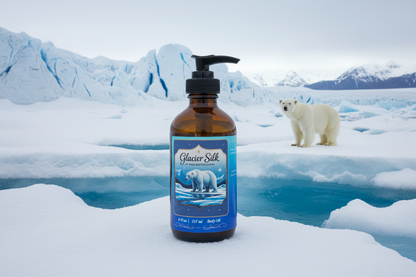 Women's Glacier Silk Hydrating Body Oil - Lightweight Luxury Moisturizer for Radiant Skin (8 fl oz)