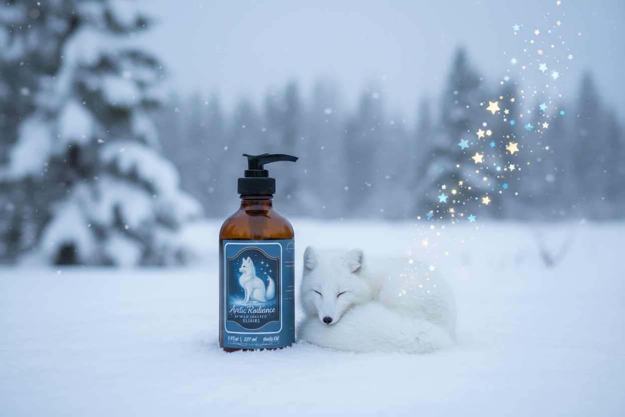 Women's Arctic Radiance Body Oil - Nourishing Moisturizer for Silky, Luminous Skin (8 fl oz)