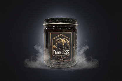 Men's Fearless Body Butter - Rich Deep Moisturizer for Dry, Rough Skin (4.5 fl oz)