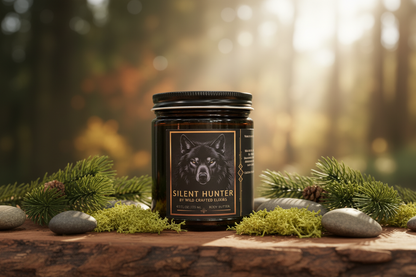 Men's Silent Hunter Body Butter - Travel Size Deep Moisturizer (4.5 oz)