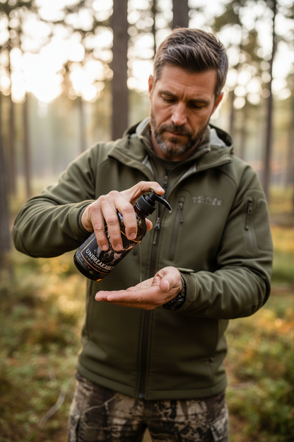 Men's Unbreakable Body Oil - Lightweight Natural Moisturizer (8 fl oz)