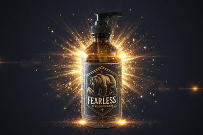 Men's Fearless Body Oil - Lightweight Natural Moisturizer (8 fl oz)