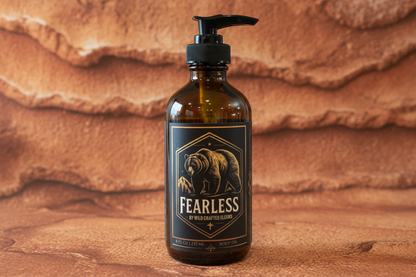 Men's Fearless Body Oil - Lightweight Natural Moisturizer (8 fl oz)