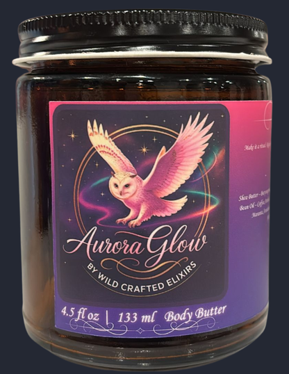 Women's Aurora Glow Body Butter - Rich Moisturizer for Radiant Skin (4.5 fl oz)