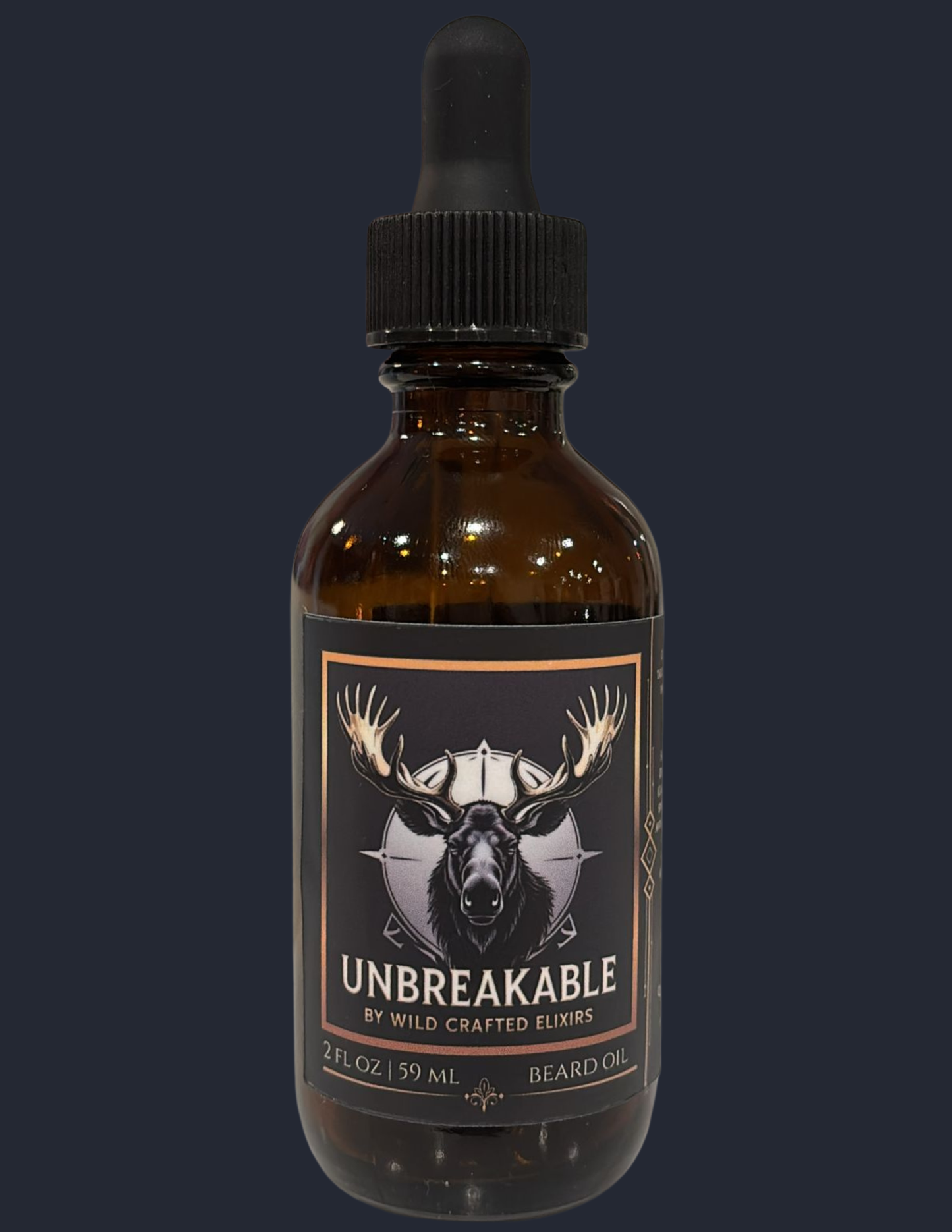 Men's Unbreakable Beard Oil - Unscented Premium Beard Oil (2 fl oz)