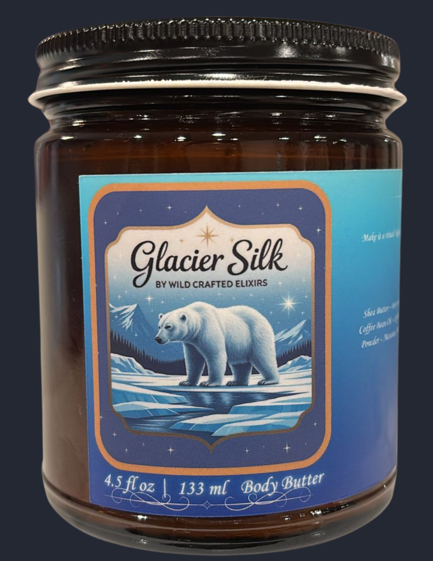 Women's Glacier Silk Body Butter - Unscented Rich Moisturizer (4.5 fl oz)