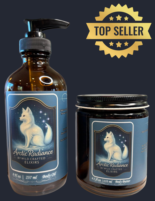 Women's Arctic Radiance Hydration Set - Body Oil & Butter Bundle for Silky Skin (12.5 fl oz)